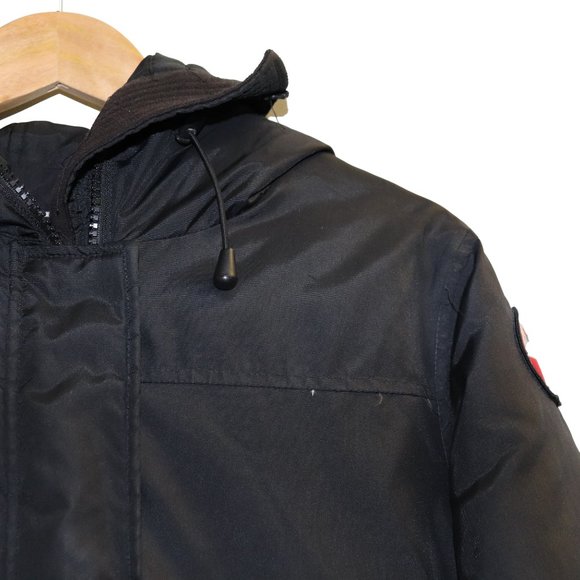 Pajar Black Down Feather Parka Winter Jacket - Picture 3 of 11